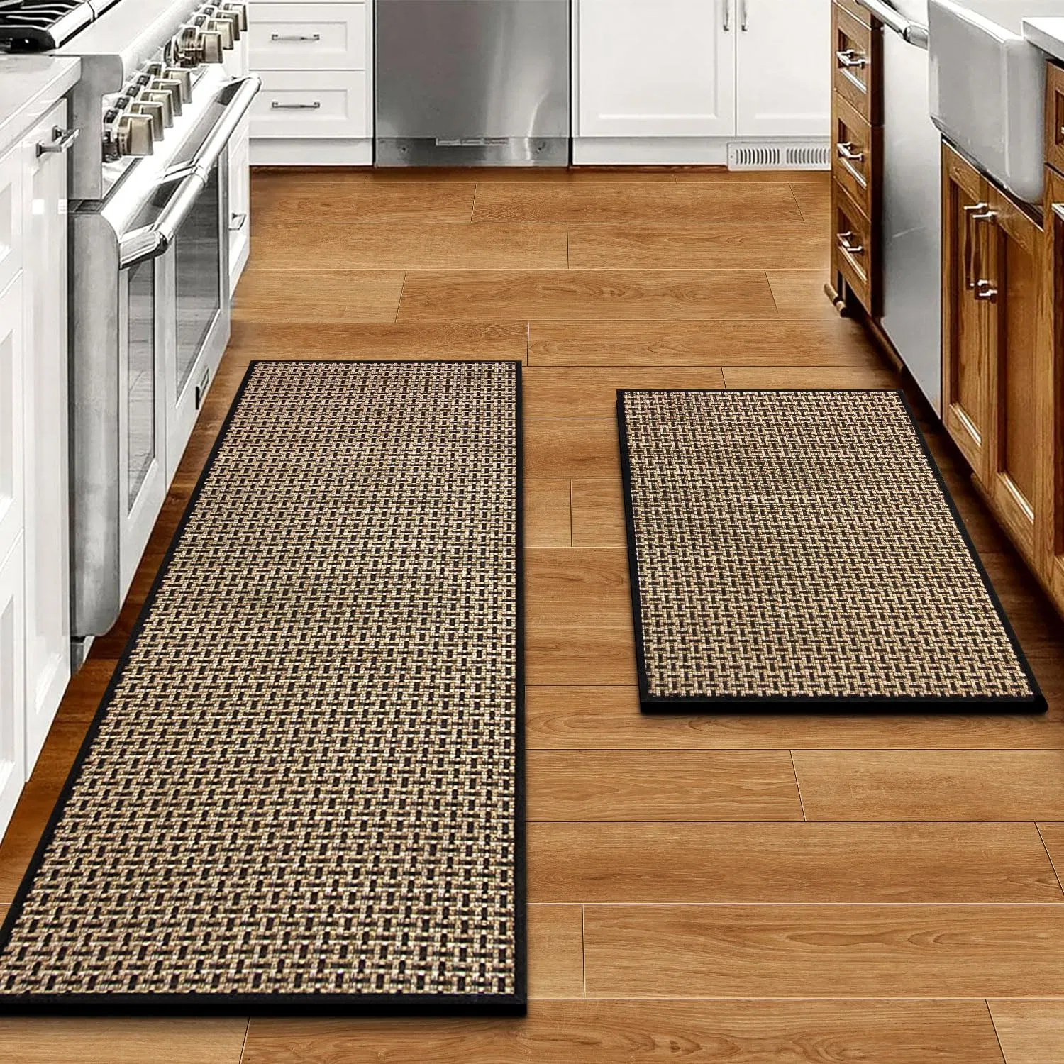 Non Skid Washable Oil-Proof Anti-Fall Absorbent Kitchen Rugs and Mats for Sale