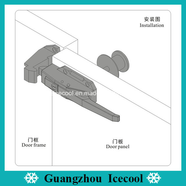 High Pressure Zinc Alloy Cam-Lift Type Latch 1178 Refrigerator Door Latches Yl-1178 Cold Room Safety Latch