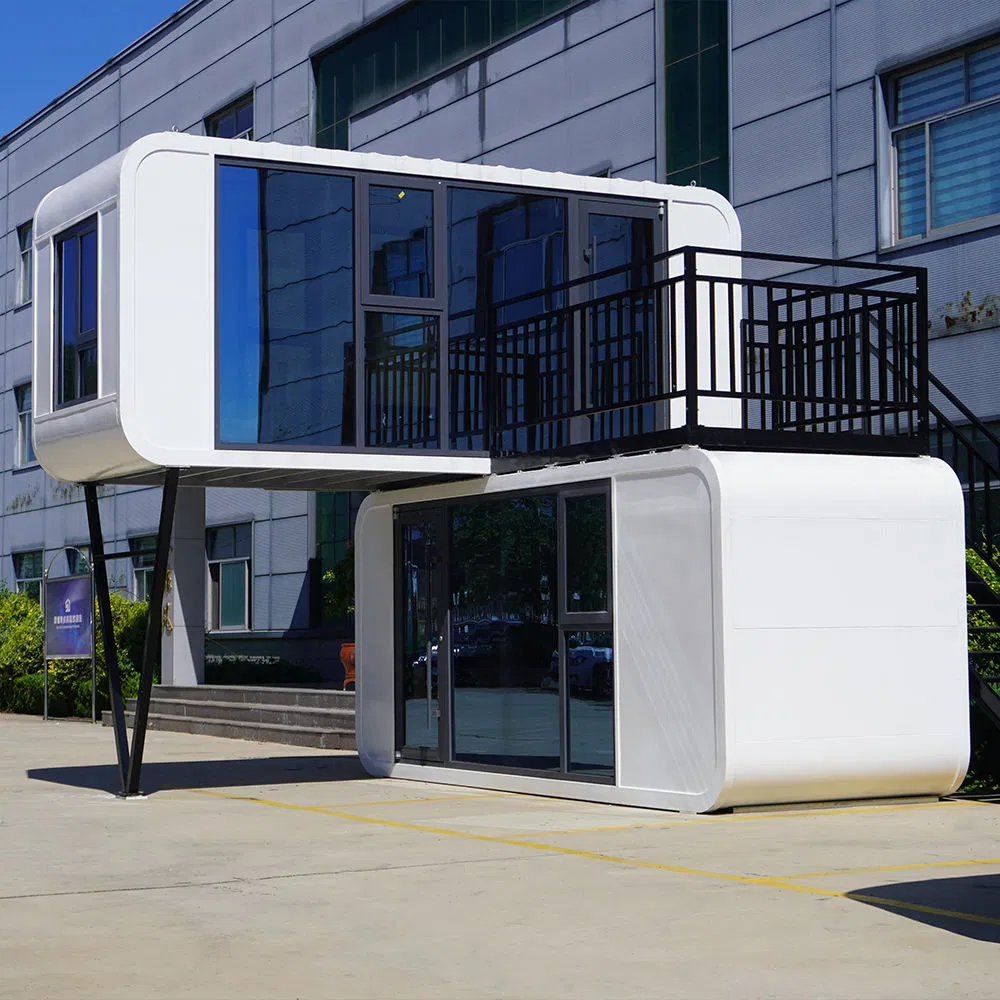 20/40FT Popular China Office Pod Prefabricated House Apple Cabin Custom Tiny House Apple Cabin