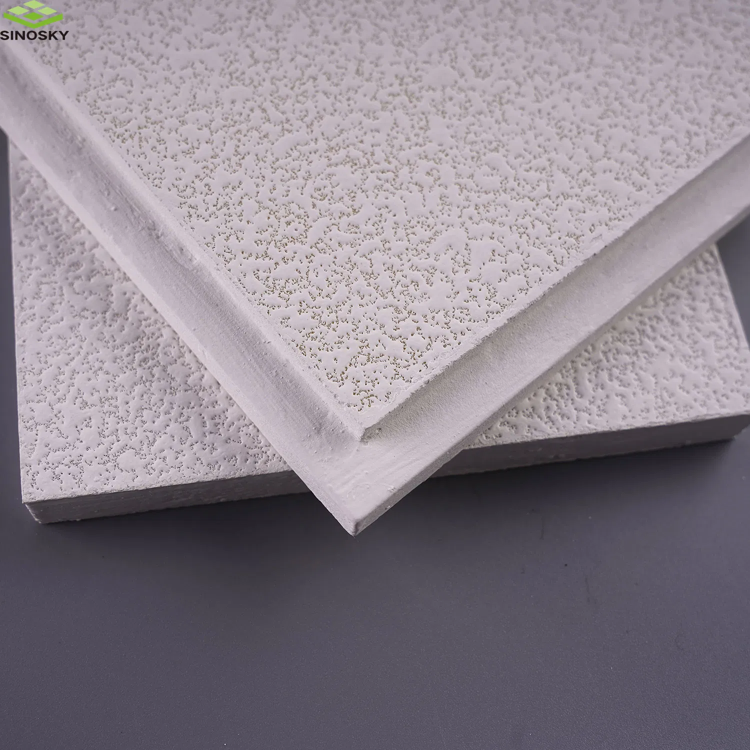 Fiberglass Suspended Ceiling Systems Acoustic Panel Baffle Fiberglass Ceiling for Office Decoration