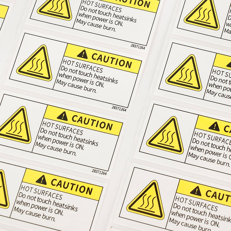 Warning Label Printing Security Labels Manufcturer Dangerous Marking Notice Label