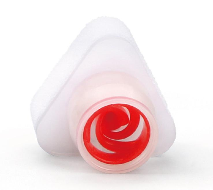 Triangle Shoes Care Brush Applicator with Sponge with Flocked&Non-Flocked