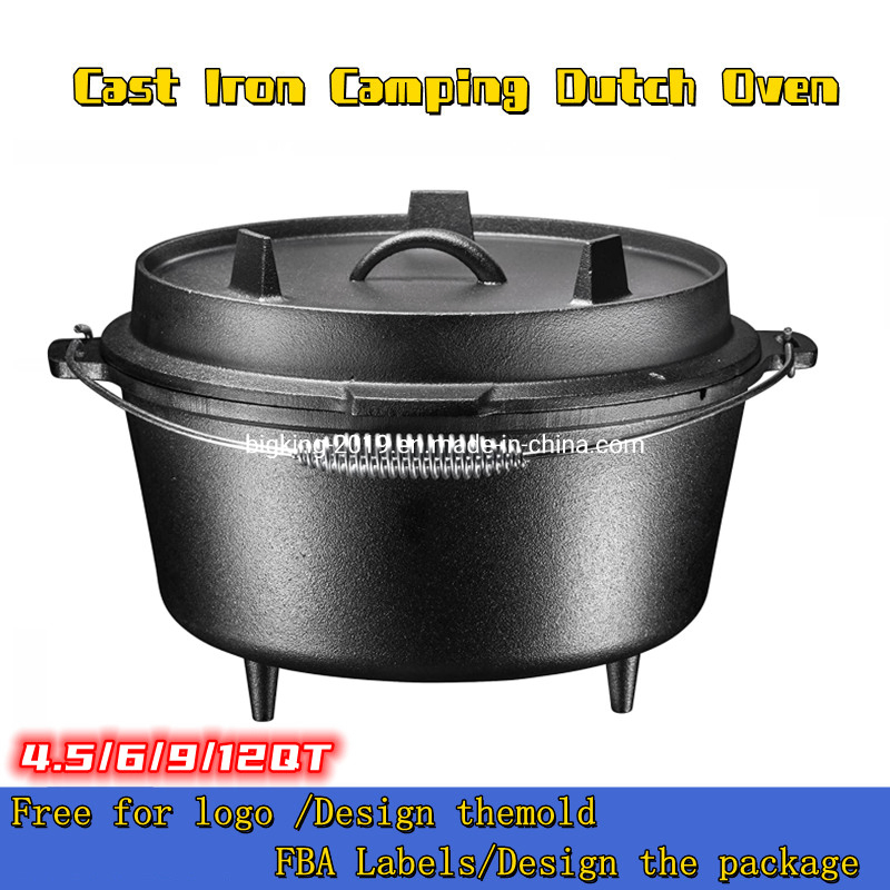 Pre-Seasoned Cast Iron Dutch Oven