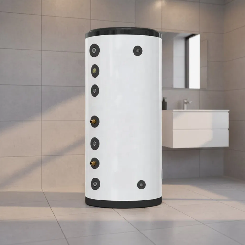 Air Source Heat Pump Hot Water Heater Stainless Steel Solar Buffer Tank