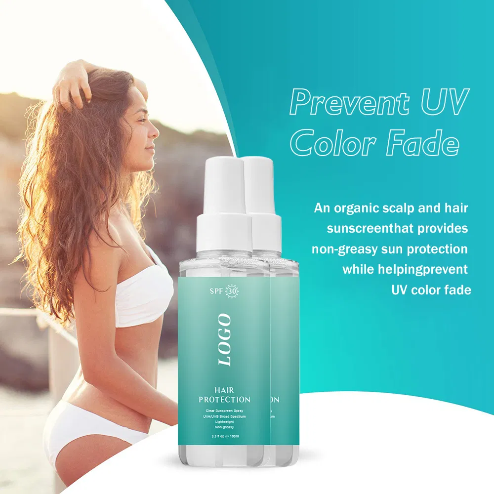 Beauty Cosmetics Skin Care Organic Scalp Spray & Hair Sunscreen Mist with SPF 30