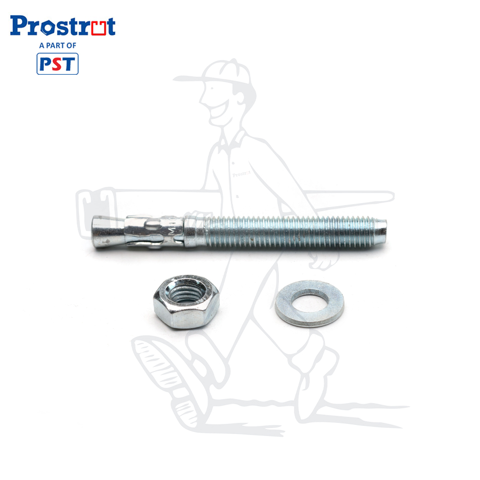 Анкерные болты клиновые 1/2" x 3-3/4", оцинкованные
