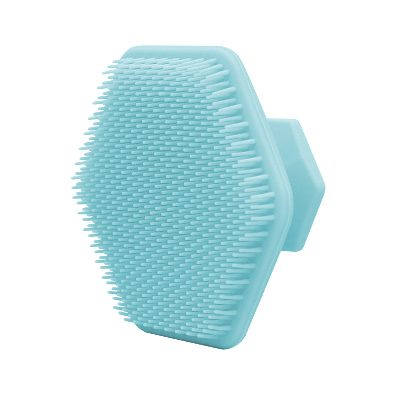 Hot Sale Silicone Face Brush Cleansing & Multi-Function Beard Brush