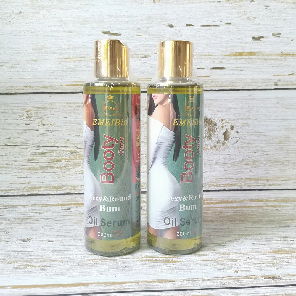 100% Natural Ultimate Herbal Maca Root Butt Booty Curve Private Label Butt up HIPS Enlargement Oil