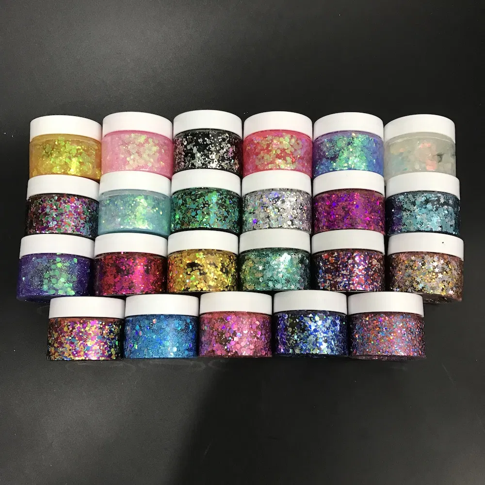 Makeup Cosmetics Peel-off Glitter Liquid Eye Shadow Gel Loose Glitter for Face Hairs