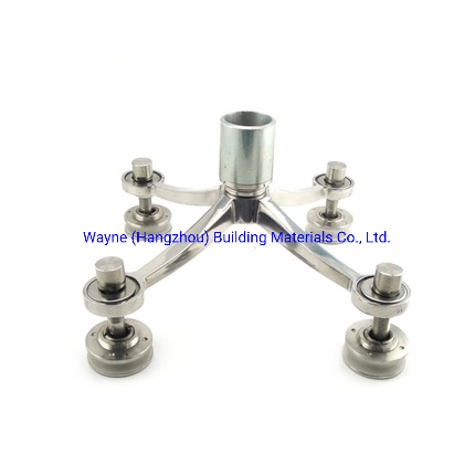 200mm Stainless Steel Glass Spider with 4 Arms; Glass Fitting Hardware, Point-Fixed Curtain Wall Hardware with High Quality and Best Price