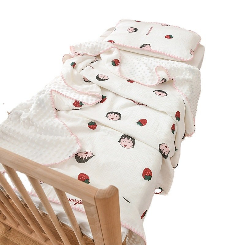 Custom Cartoon Printed Double-Layer Children′ S Blanket