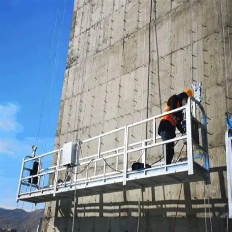 Hot Sale Galvanized Zlp Series Construction Temporary Electric Cleaning Suspension Work Platform