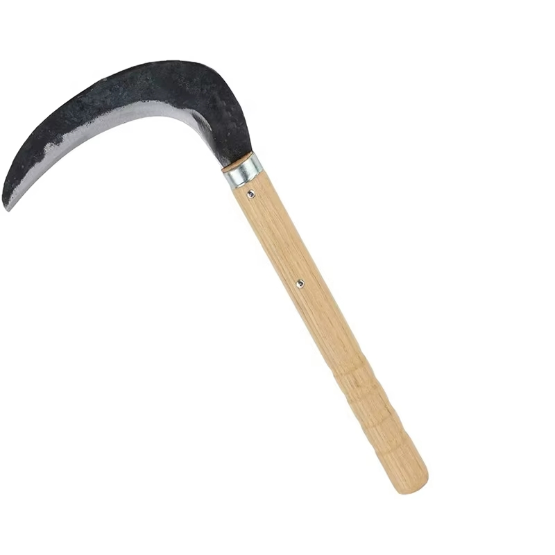 Agricultural Farming Tools Rice Harvesting Grass Weeding Sickle with Handle