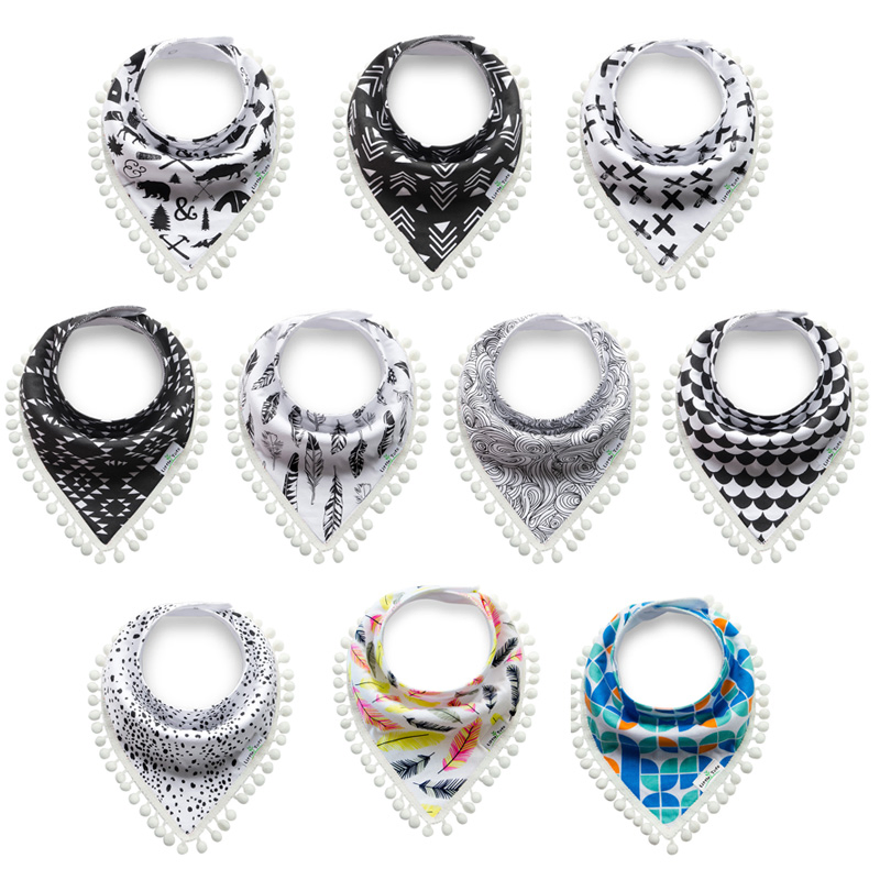 New Design Baby Bibs Baby Soft Cotton Drool Bibs