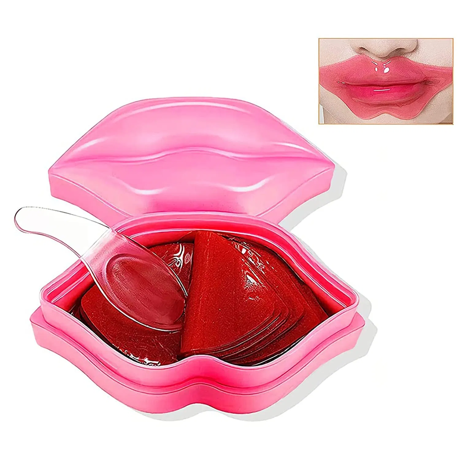 Hot Selling Lip Care Collagen Nourishing Moisturizing Lip Masks Sheet