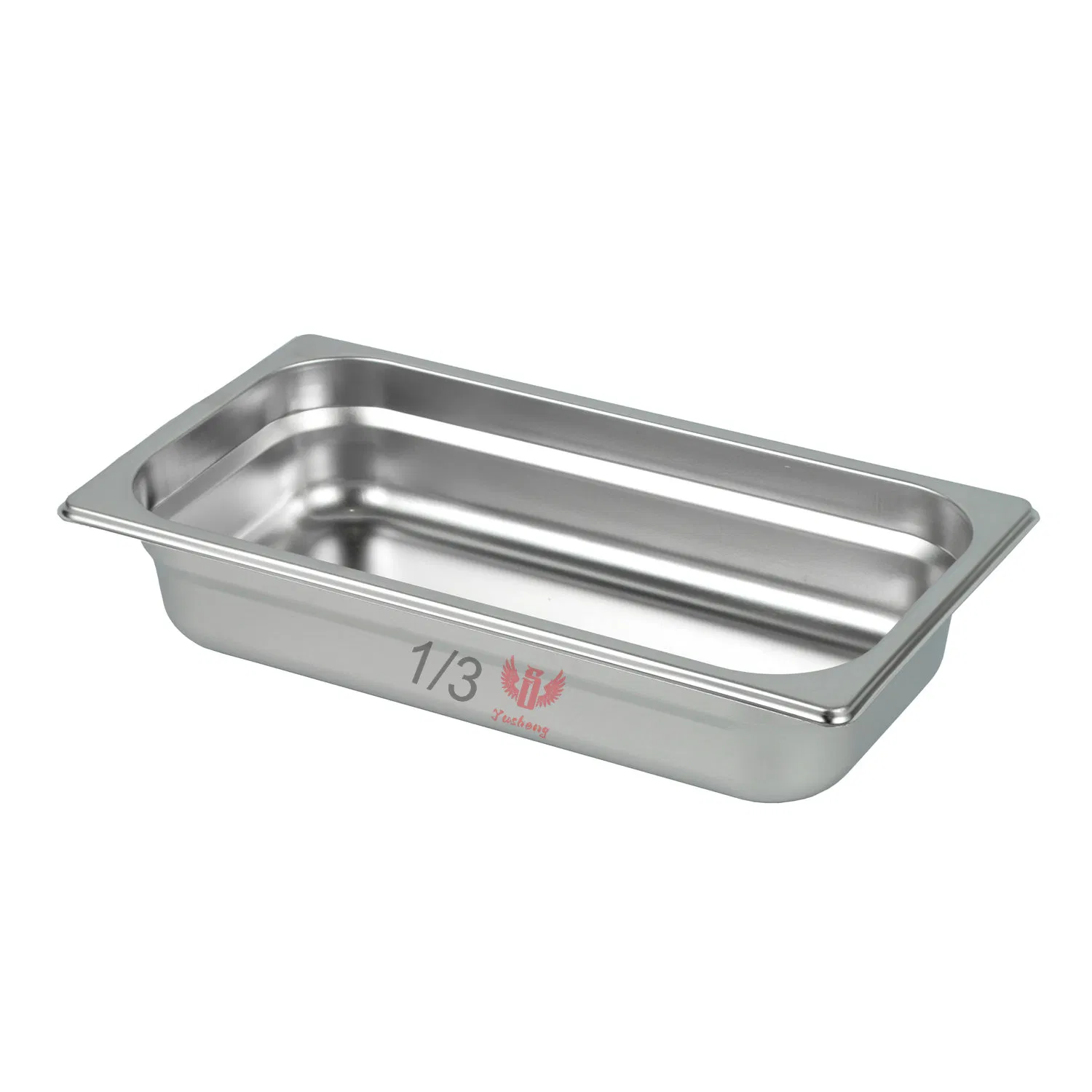 Euro Type Stainless Steel Gn Pan Grade 201 1/3*150mm Depth Food Container