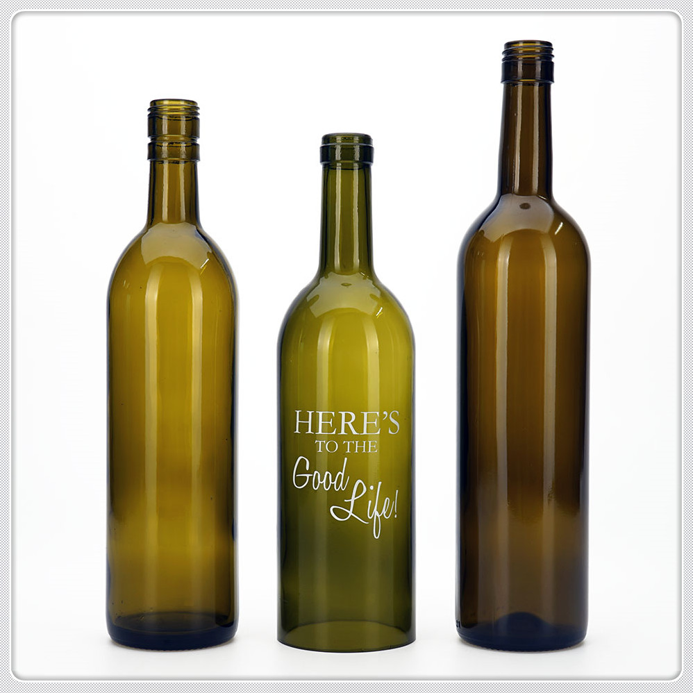 Factory Supply 250ml Dark Glass Olive Oil Bottle with Light Blocking Protective Properties