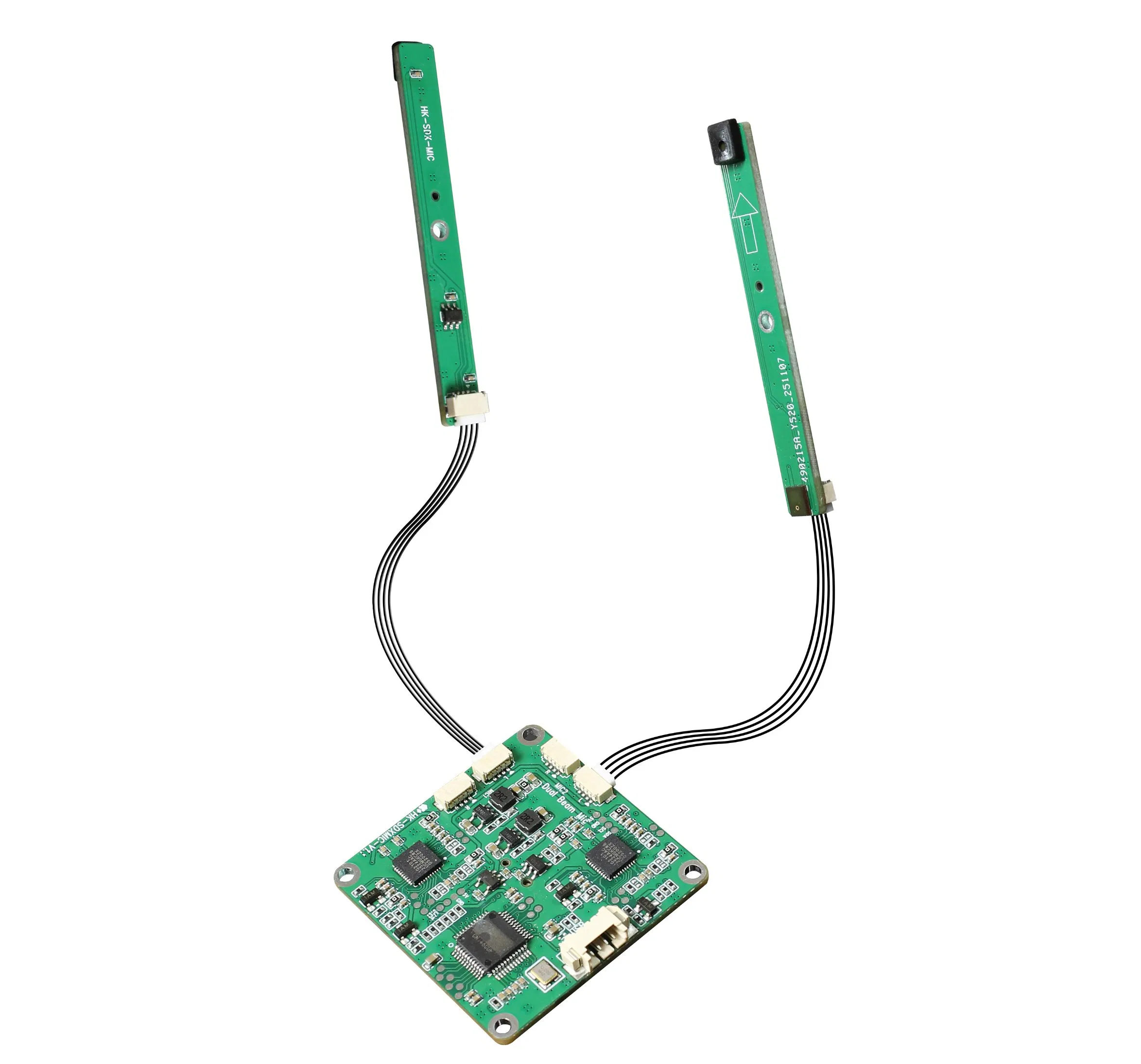 Dual Directional USB Microphone Array with Beamforming for Interview Rooms