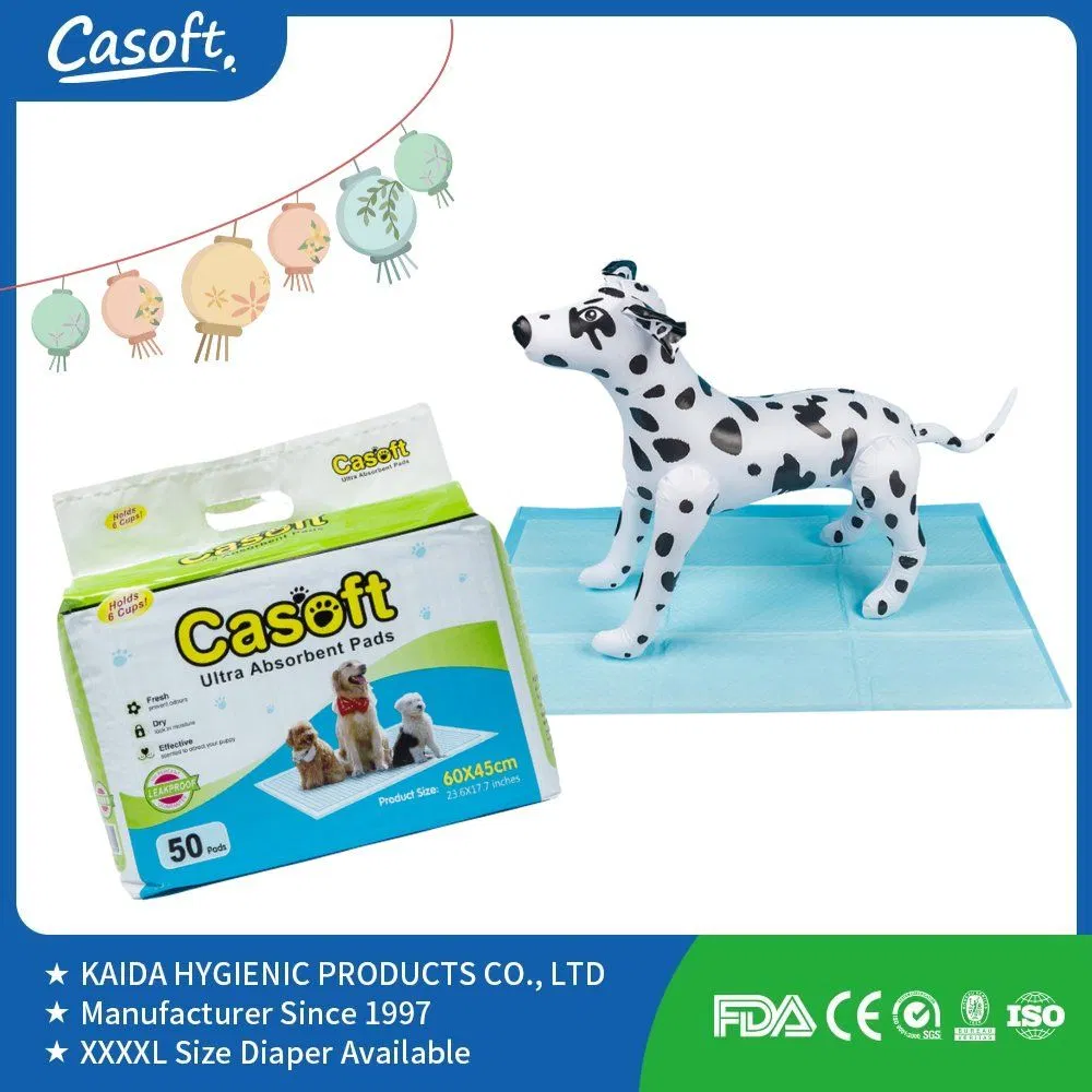 Casoft Hot Selling Print Pattern Potty Mat Puppy Dog Cool Training Dog PEE Pad
