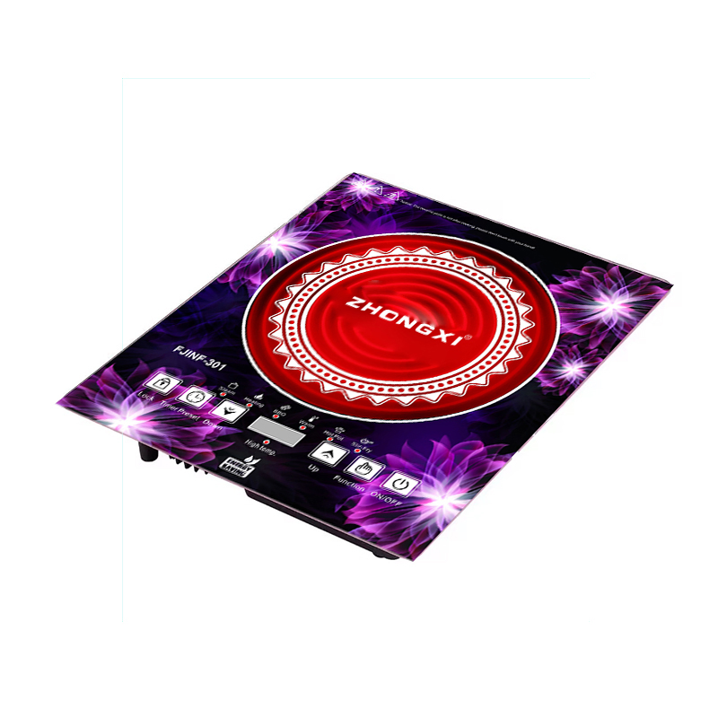 Single Hob Tempered Glass Cover Porridge Cooker Multifunction Hot Pot Electric Cooker