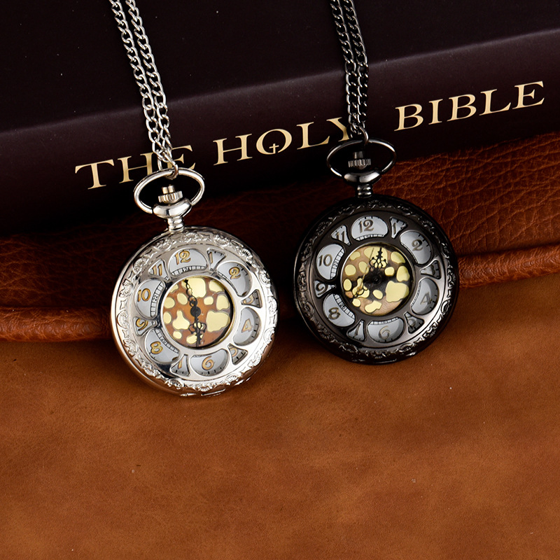 Wholesale Various Styles Pocket Watch Large Alloy Quartz Flip Flop Wall Watch