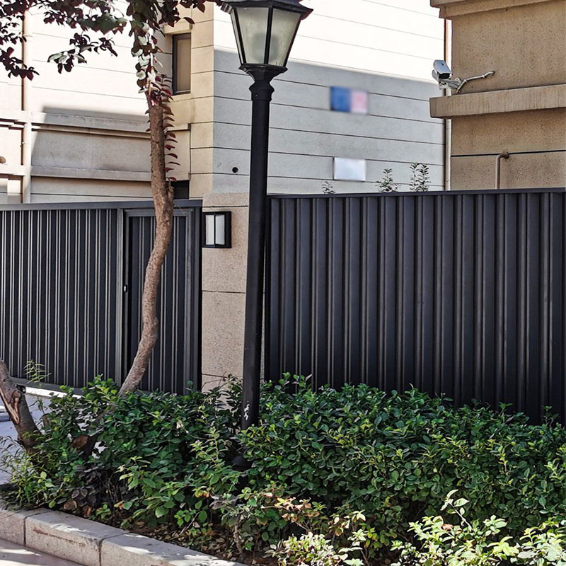 Online Technical Support 10 Years Minimalist Rail System and Modern Style Fence