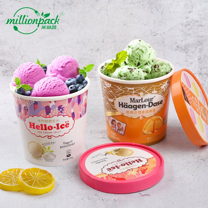 Embossed Design Cup Eco Paper Food Grade Factory Manufacturing with Personalized Printing