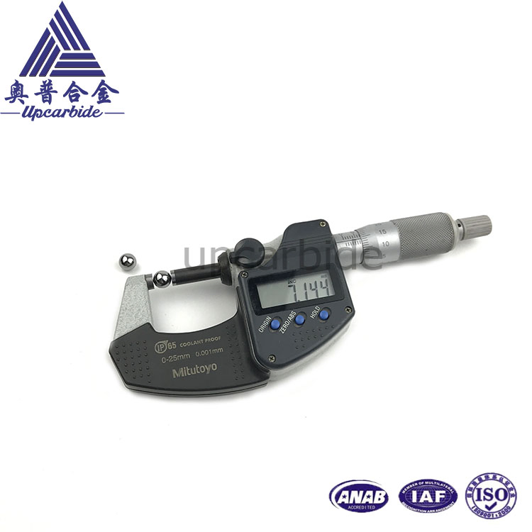 K10 6% Co 90.5hra 9/32 Inch 7.14375mm Diameter Tungsten Carbid Miro Balls