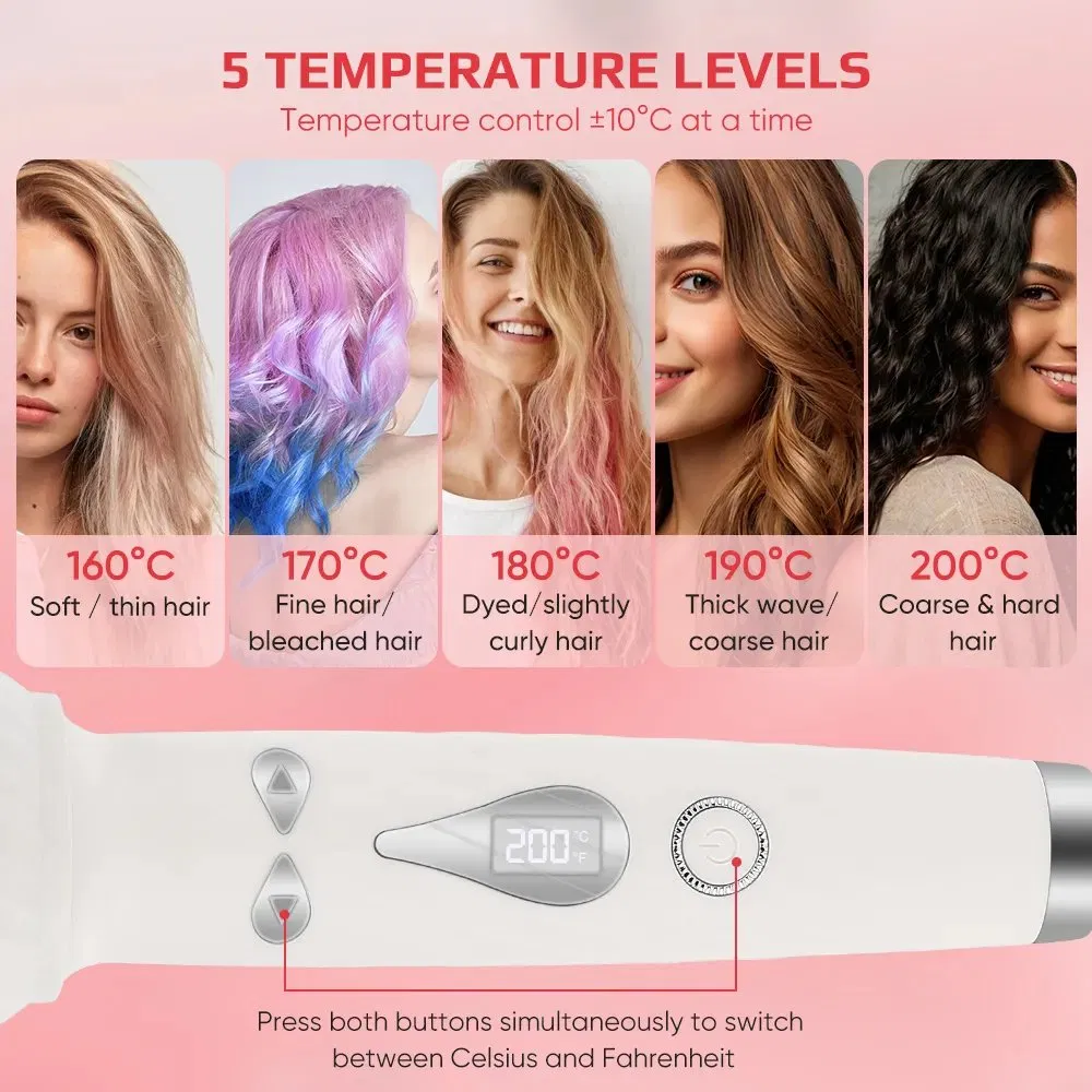 3 in 1 Multi-Functional Curling Iron Automatic Constant Temperature Hair Curler