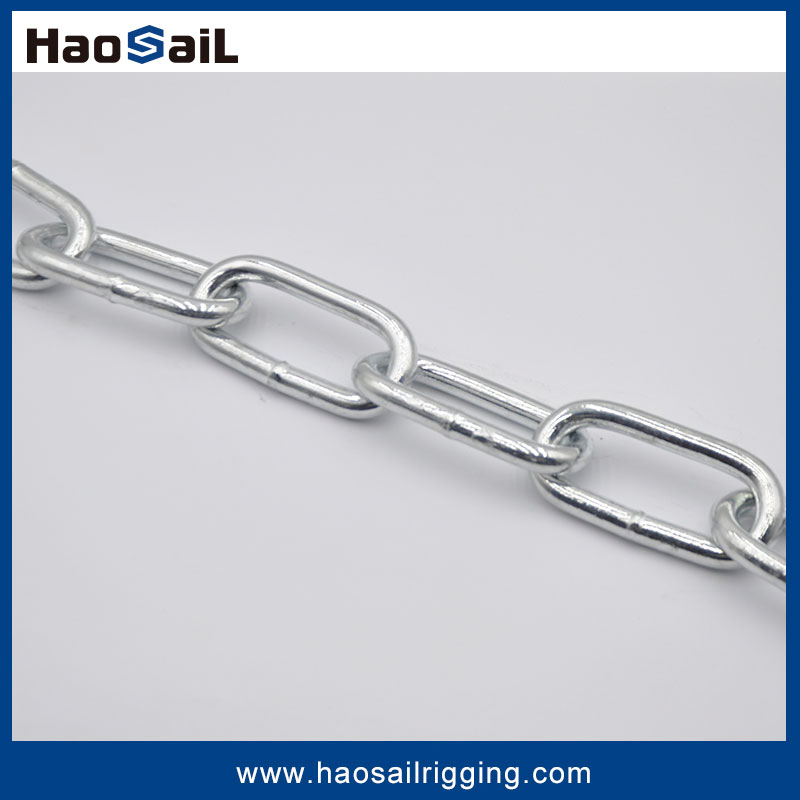 DIN 5685 Welded Galvanised Short/Long Link Chain