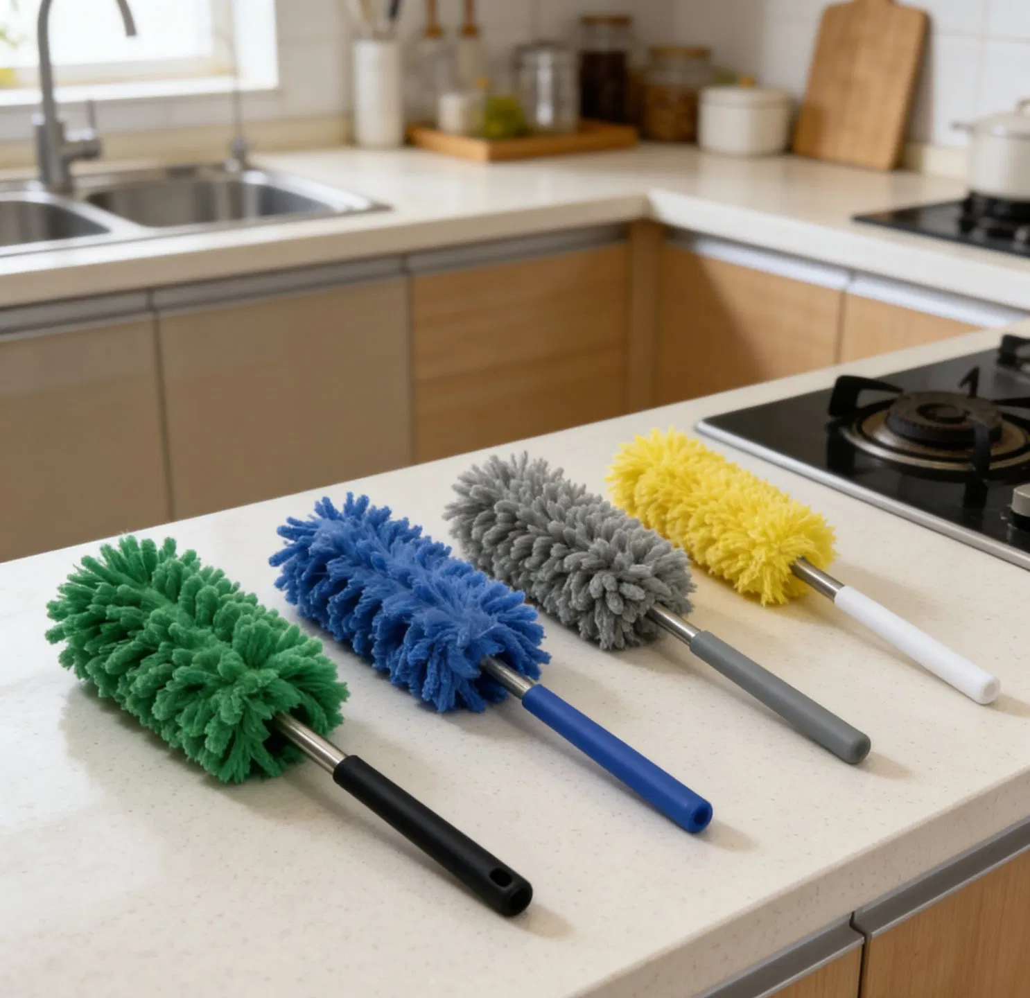 Bulk Purchase Extendable Dust Cleaner Factory Direct Microfiber Duster for Resellers
