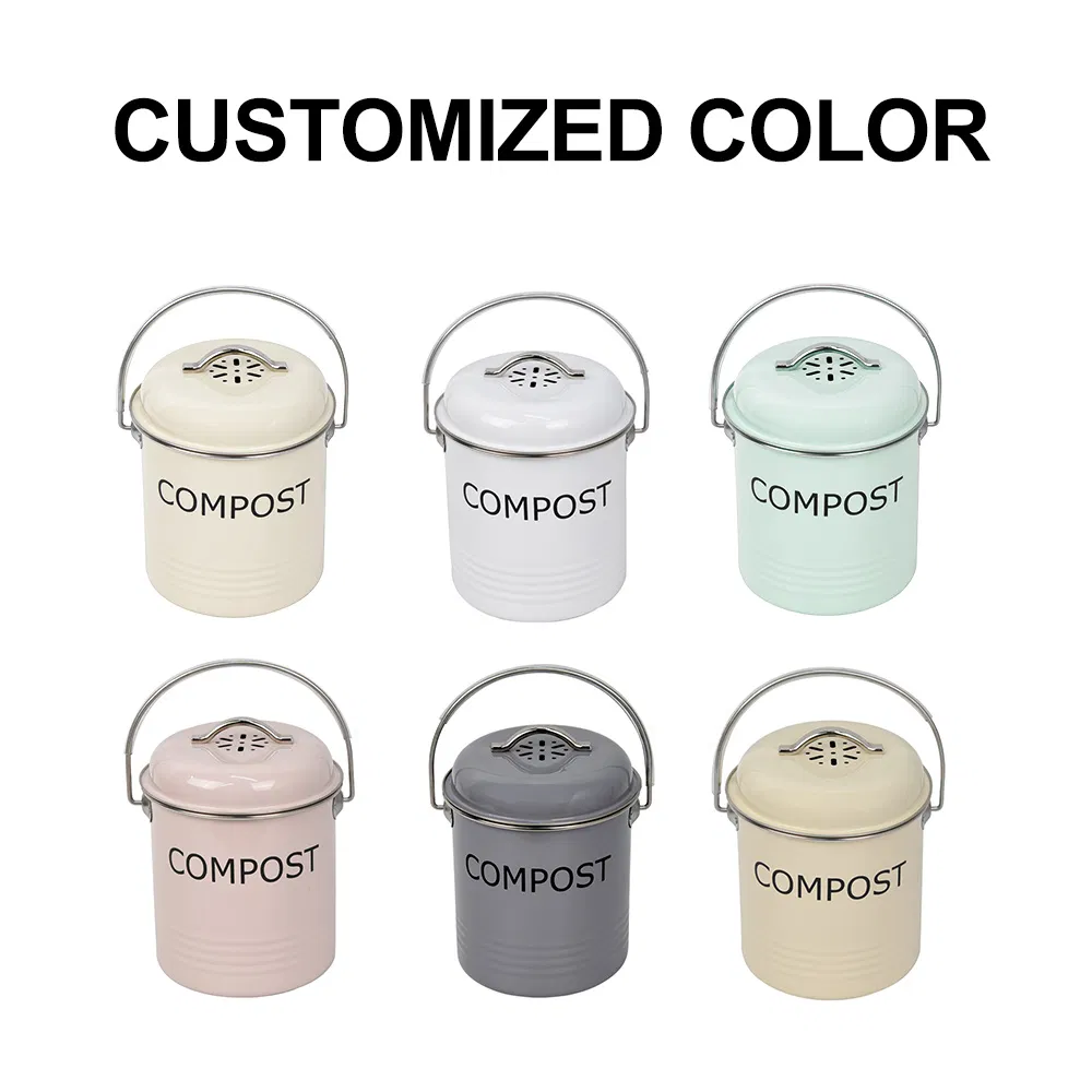 Компостный контейнер для кухни из нержавеющей стали