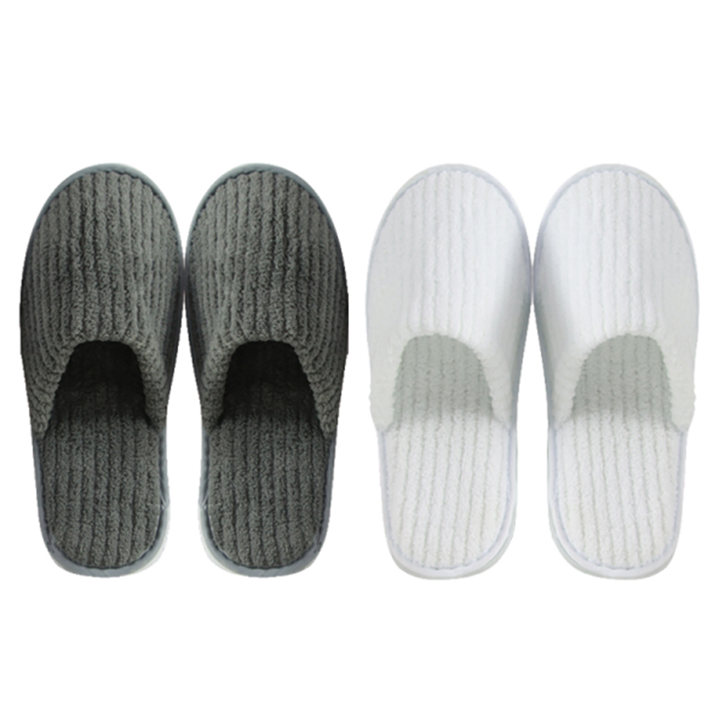 Wholesale Customized Hotel Slippers Private Design Logo Application