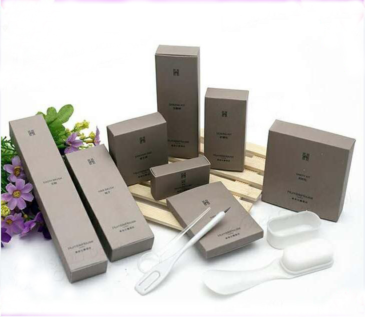 Hotel Amenities Set with Box Packing for Hotel Room Using Factory Price