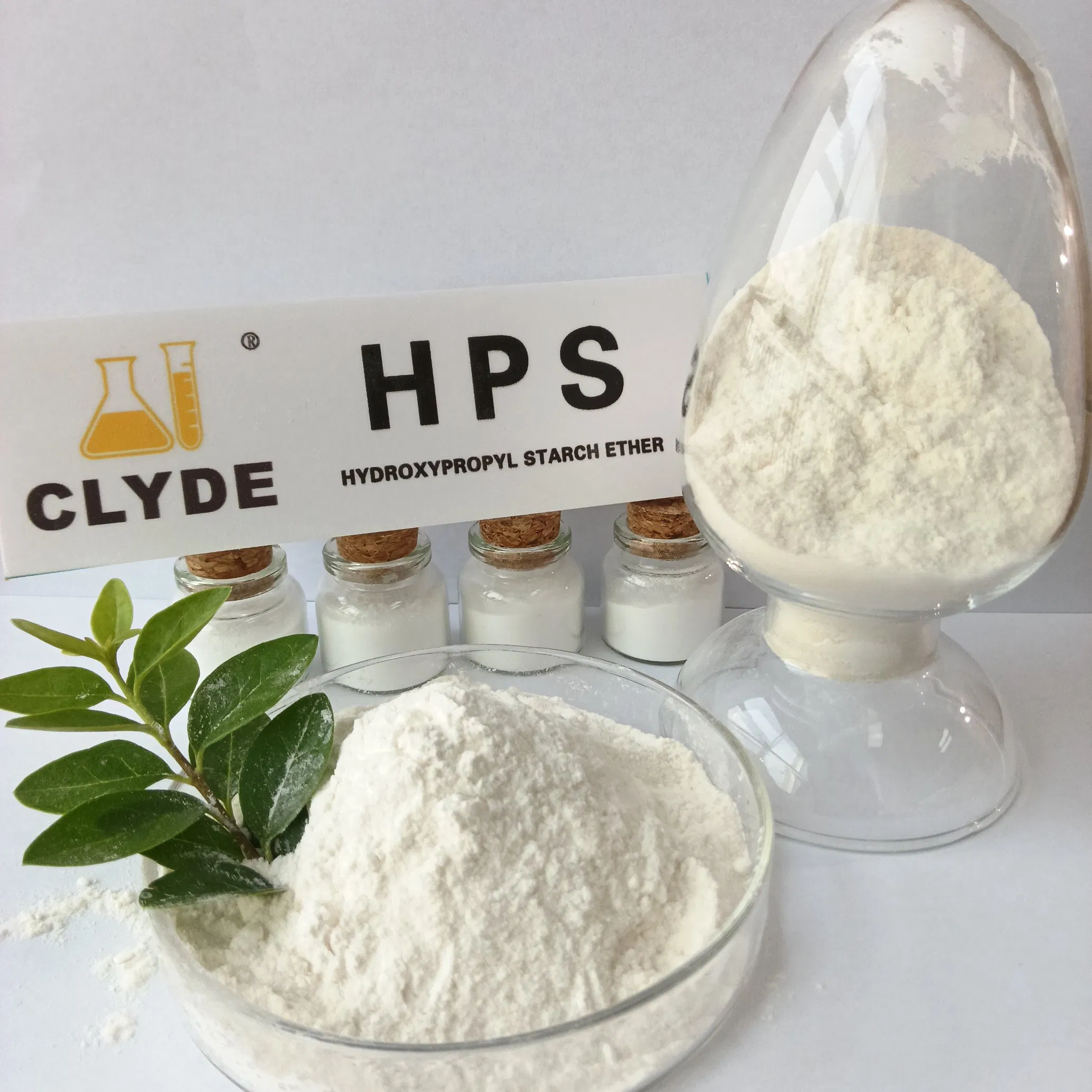 Workability Additive Cement Based Wall Putty Admixture HPS Powder Hydroxypropyl Starch Ether
