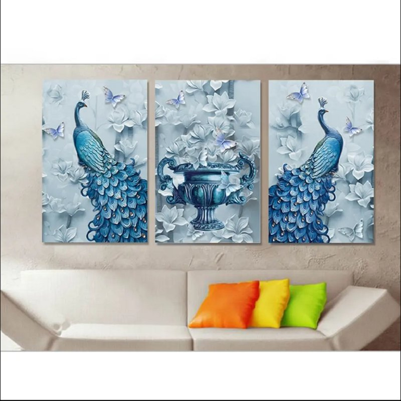 Customizable Stylish Wall Painting Panel High-Quality Home Decor Acoustical Panels for Sound Absorption and Art