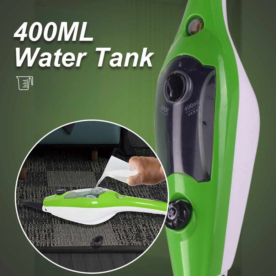 12 in 1 Portable Steam Mop Cleaner Electric Handheld Floor Carpet Home Steam Cleaner Mop