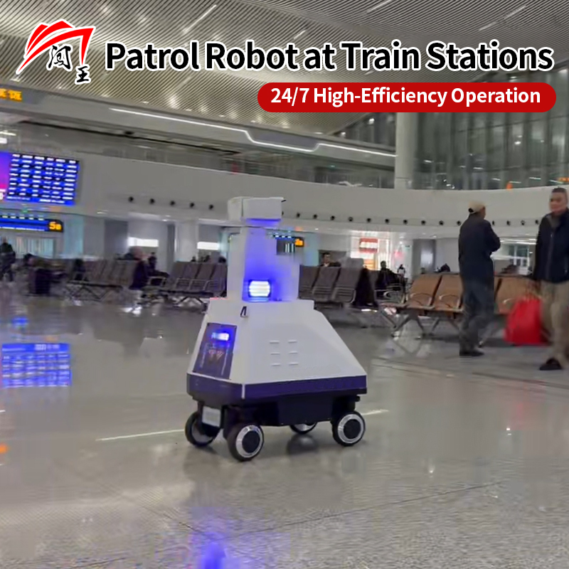 Safety Patrol Robot: Intelligent Monitoring in Crowded Public Zones