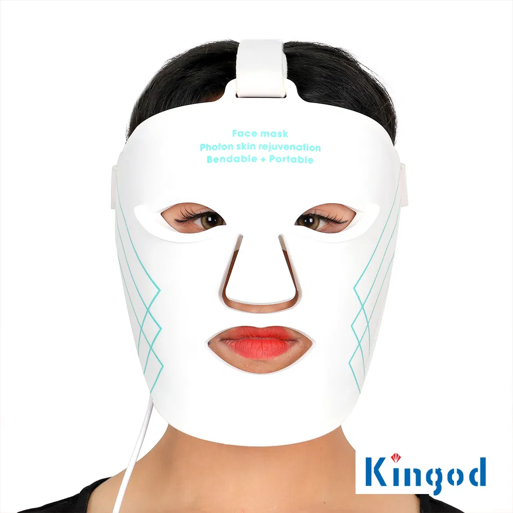 LED Light Therapy Facial Mask Red Light Skin Care Beauty Device Anti-Aging Face Mask