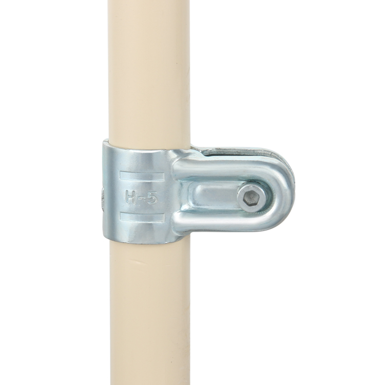 White Zinc Metal Joint for Plastic Lean Pipe (H-13A)