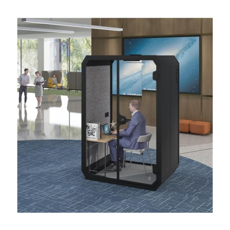 Custom Made Privacy Office Pods Acoustical Soundproof Office Phone Booth Office Meeting Pods Sound Isolation Booth