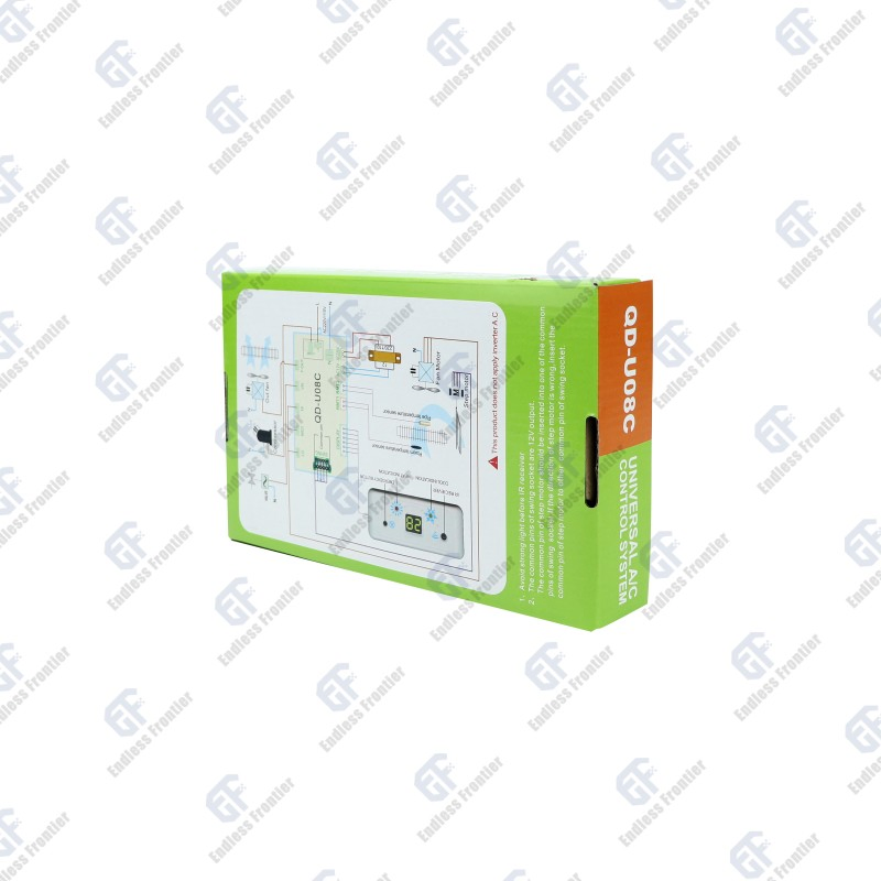 Universal AC Control Board, Compatible with Carrier Bryant Payne, 5 Wire Connection