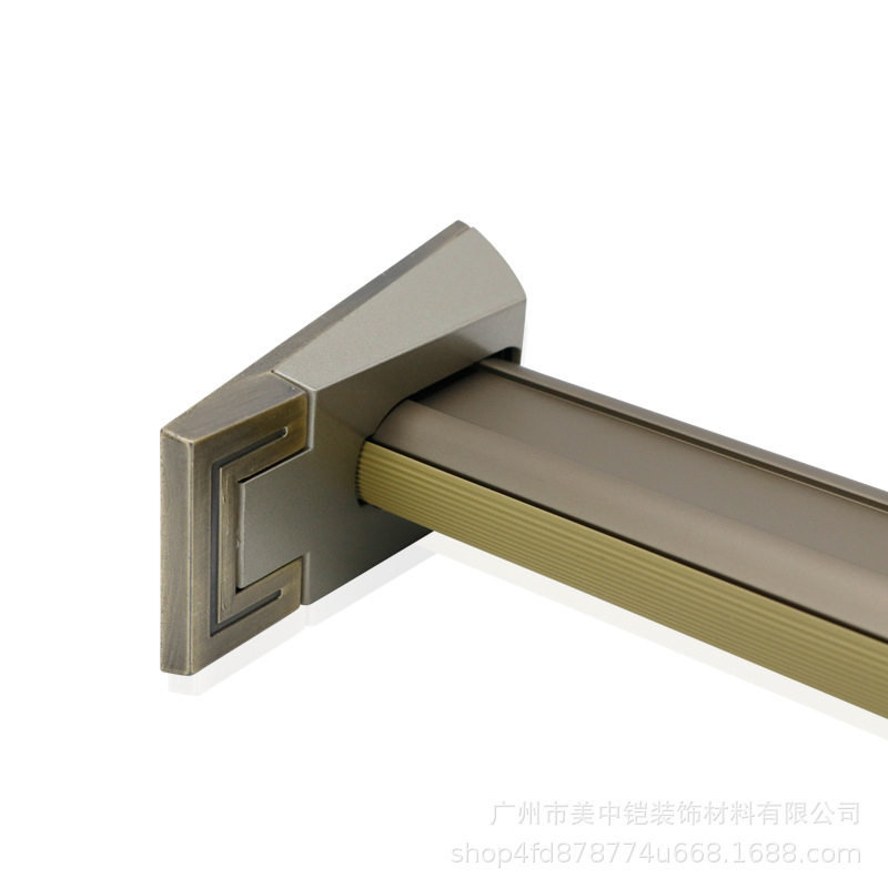 Hot Selling Furniture Wardrobe Closet Hanging Tube Rod Clothes Wardrobe Hanger Clothes Rail Curtain Rod