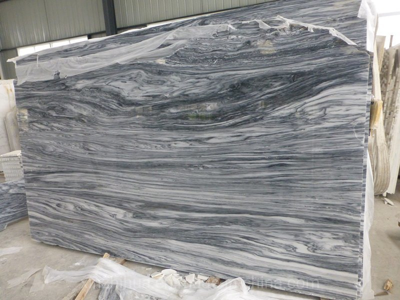 Luxury Hotel Decoration Slab Price Veins Stone Palissandro Blue Marble