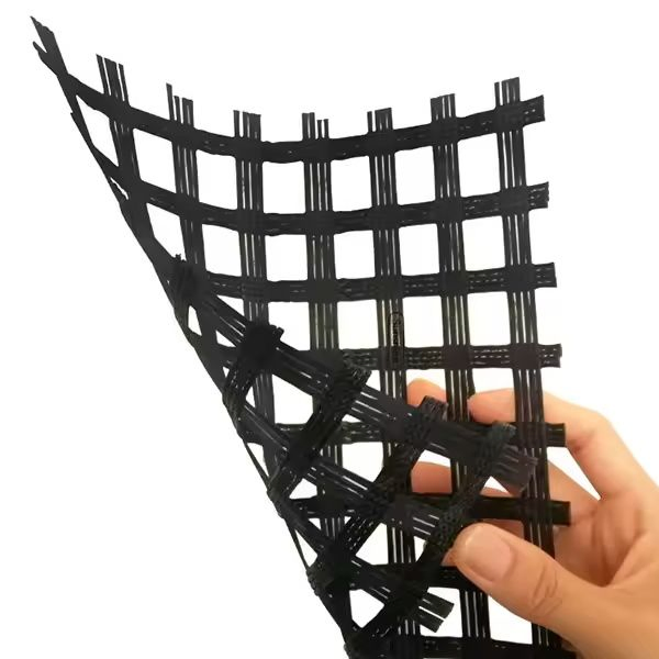 Road Reinforcement High Tenslie Strength Plastic Composite Geogrid Biaxial Geogrid