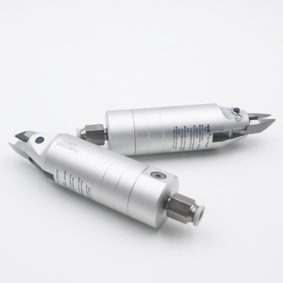 Пневматический съемник изоляции и кусачки для автообмотки