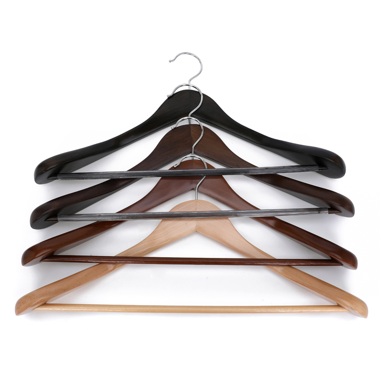 Coat Hangers High-Grade Wide Shoulder Wooden Solid Wood Suit Hanger