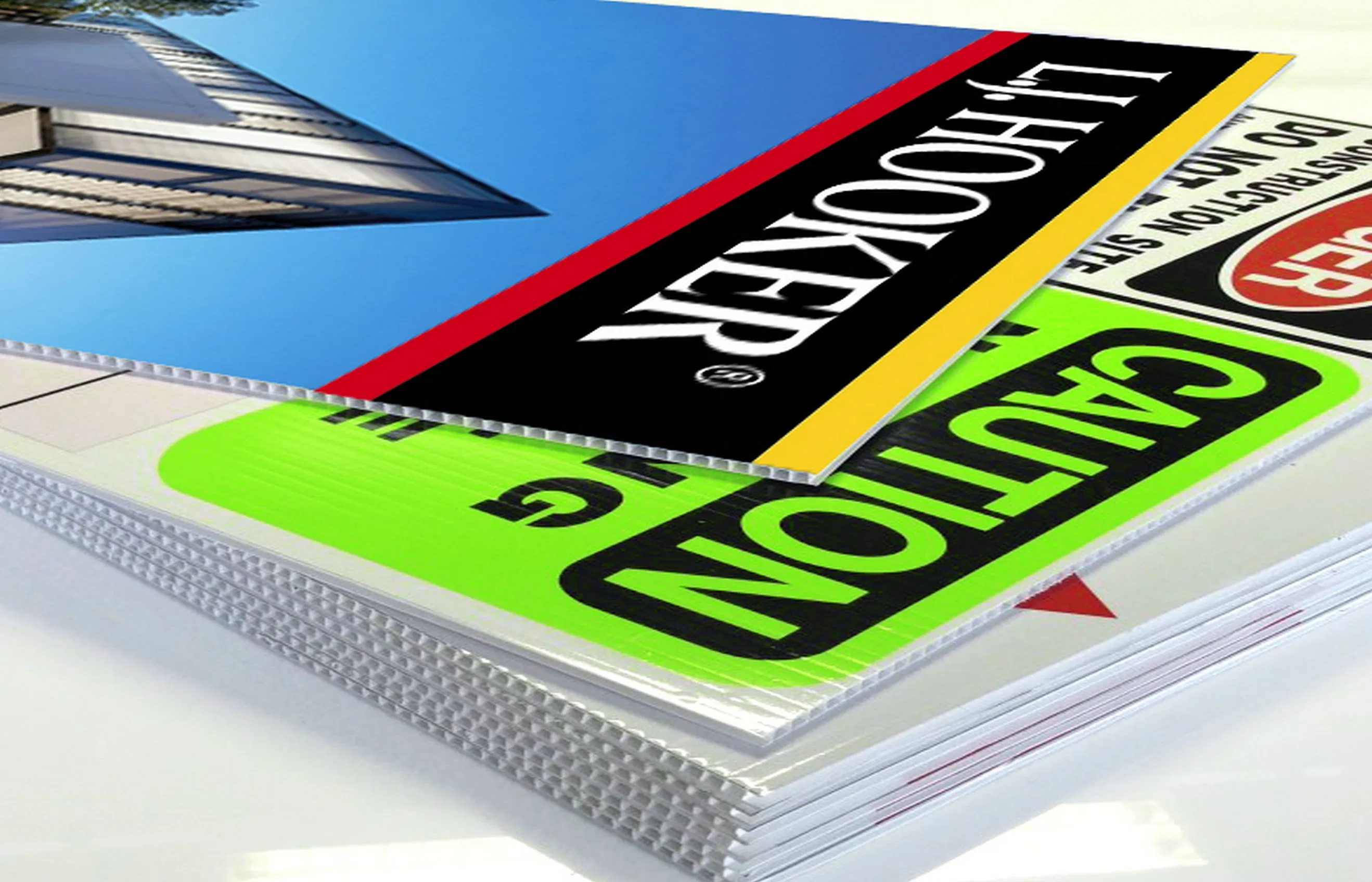 Resilient Correx Board Signs for Advertising (M-NF32P08001)