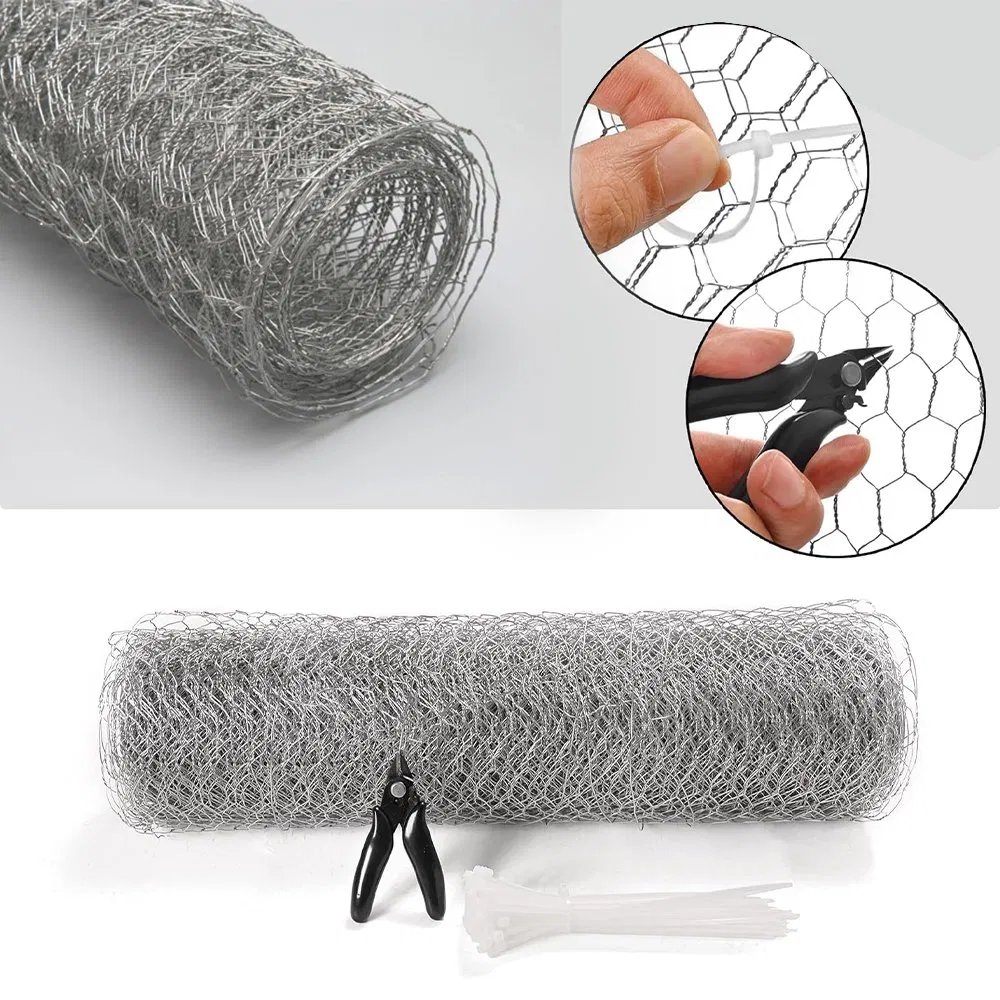(Chicken/Rabbit/Poultry Wire Mesh) PVC Coated Hexagonal Wire Netting
