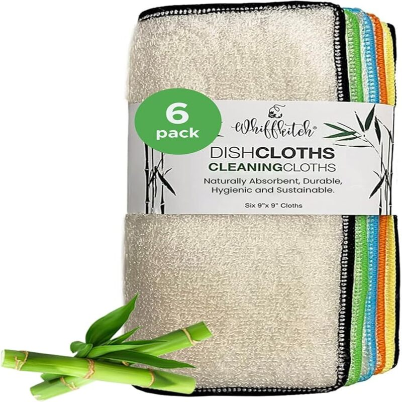 Eco-Friendly Bamboo Microfiber Kitchen Towels for Quick Drying